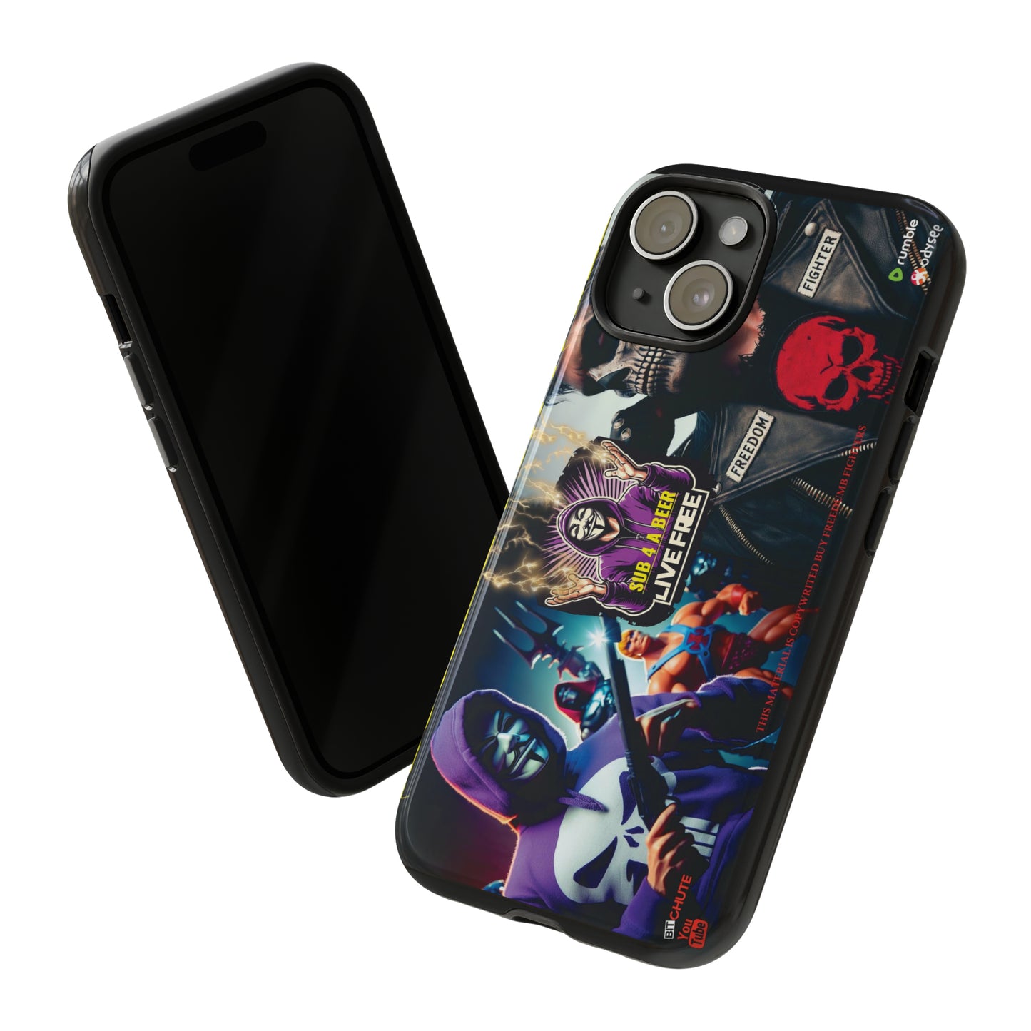 FREEDUMB FIGHTER SUB FOR A BEER Tough Phone Cases