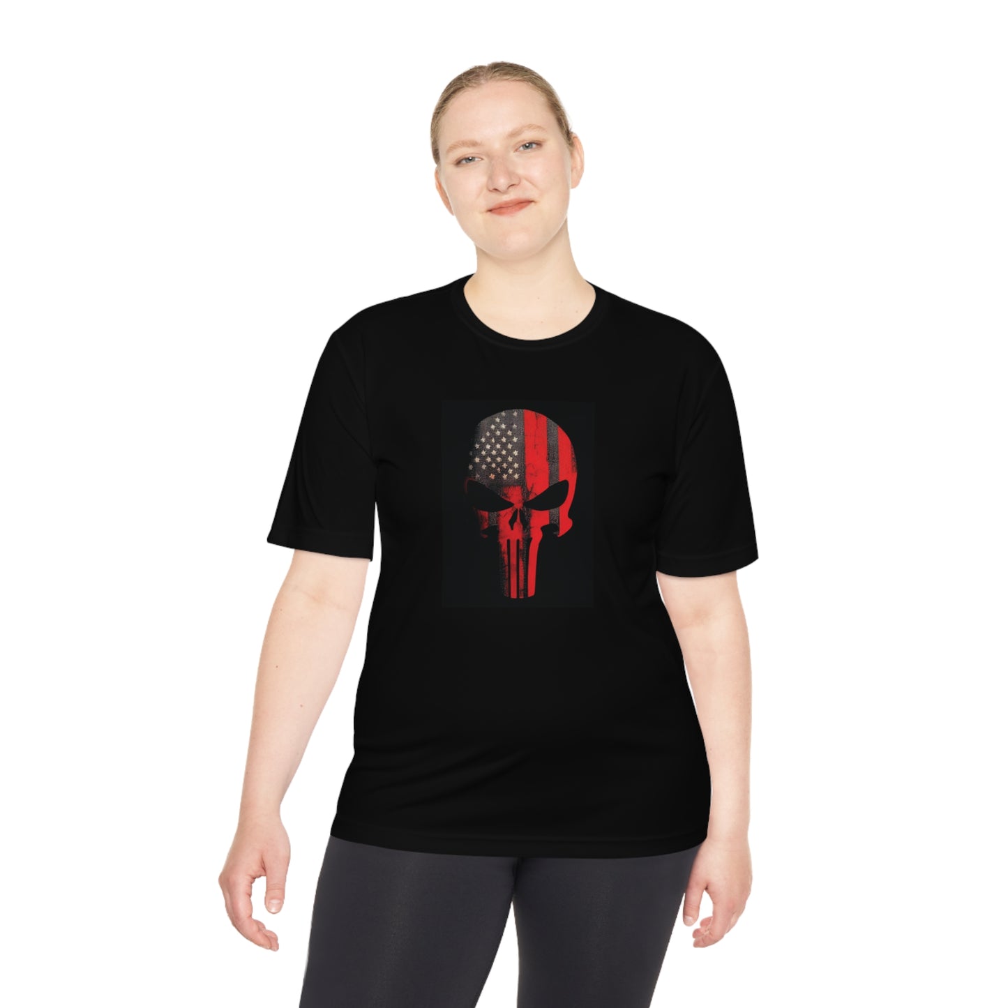 Patriot Punisher Fighter Rash Shirt Unisex Moisture Wicking Tee