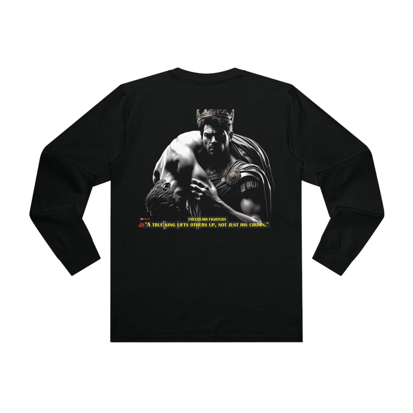 FREEDUMB FIGHTERS TRUE KINGS streetwear Men’s Base Longsleeve Tee