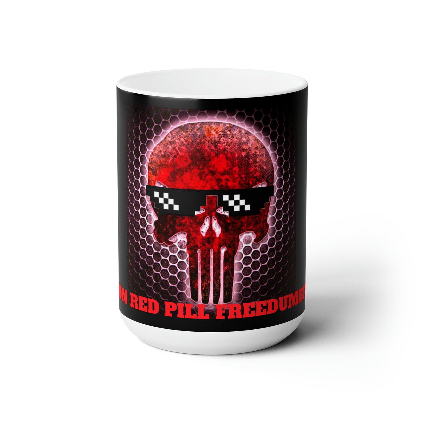 OPERATION RED PILL FREEDUMBFIGHTERS Ceramic Mug 15oz