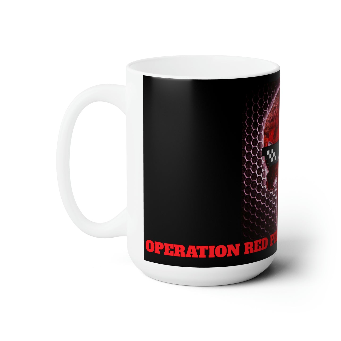 OPERATION RED PILL FREEDUMBFIGHTERS Ceramic Mug 15oz