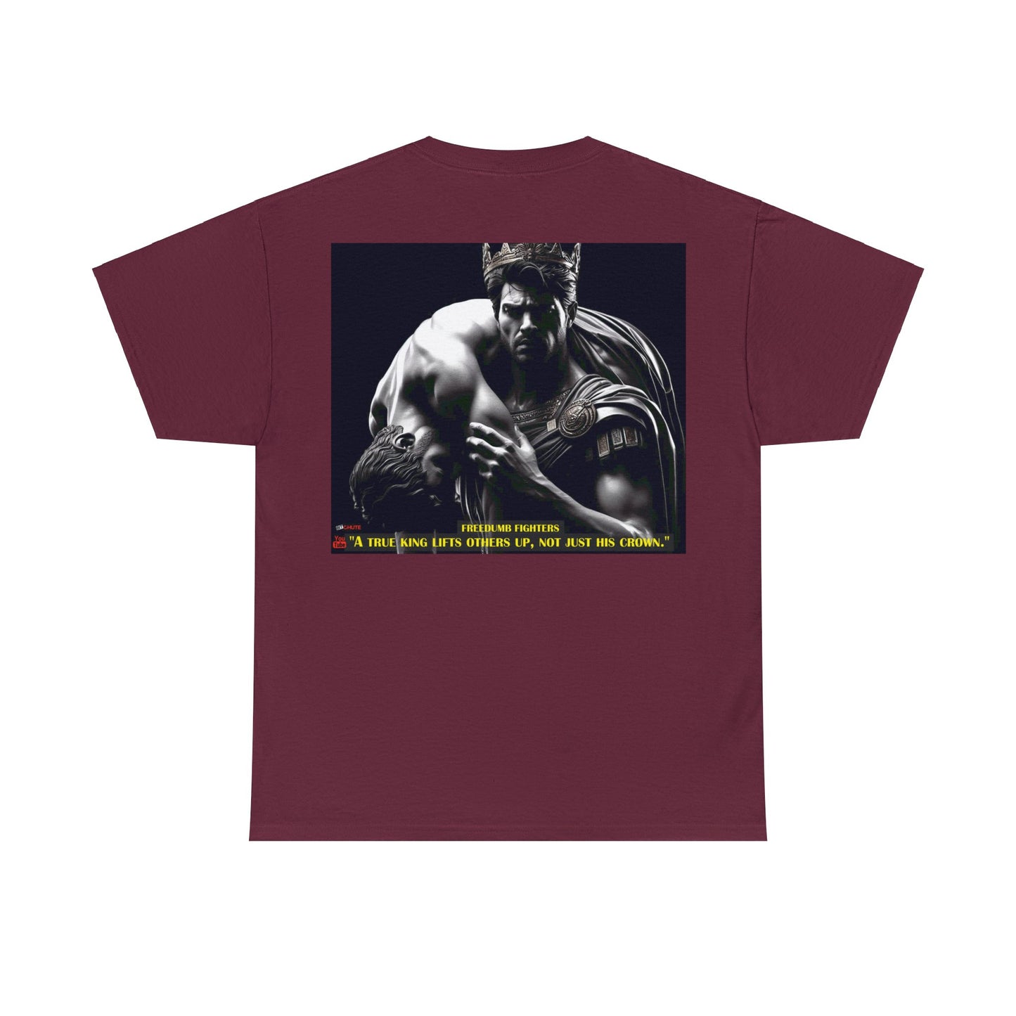 FREEDUMB FIGHTERS True Kings streetwear Unisex Heavy Cotton Tee