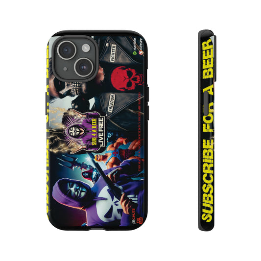FREEDUMB FIGHTER SUB FOR A BEER Tough Phone Cases